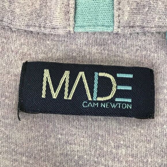 Made Cam Newton Polo Shirt Men's XL Purple Short Sleeve Cotton Casual Knit - Picture 2 of 9